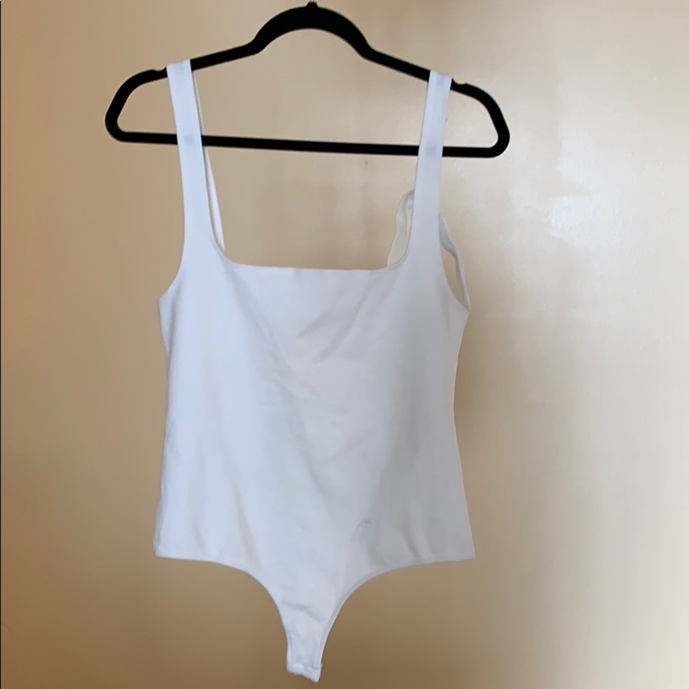 New white leotard